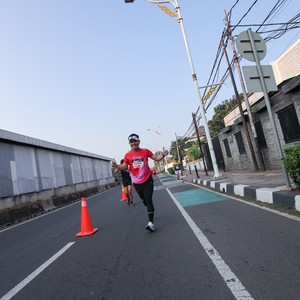 Race photo from SMARTFREN RUN 2026