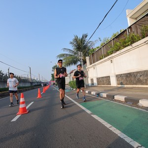 Race photo from SMARTFREN RUN 2026