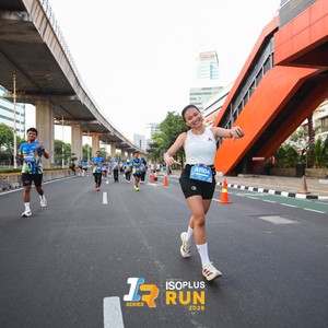 Race photo from ISOPLUS RUN 2026 - JAKARTA