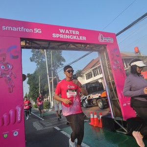 Race photo from SMARTFREN RUN 2026