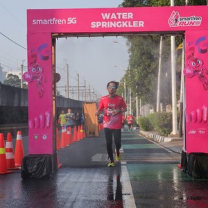 Race photo from SMARTFREN RUN 2026