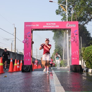Race photo from SMARTFREN RUN 2026