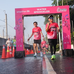 Race photo from SMARTFREN RUN 2026