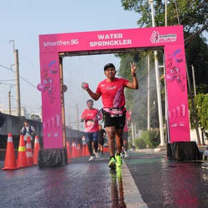 Race photo from SMARTFREN RUN 2026