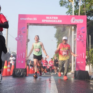 Race photo from SMARTFREN RUN 2026
