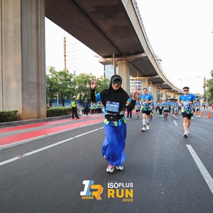 Race photo from ISOPLUS RUN 2026 - JAKARTA