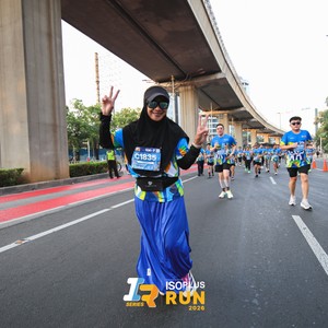 Race photo from ISOPLUS RUN 2026 - JAKARTA