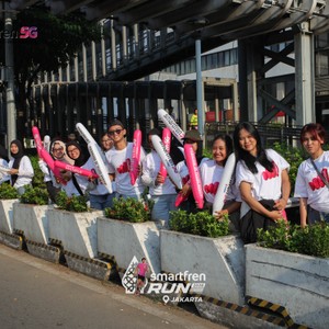 Race photo from SMARTFREN RUN 2026