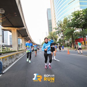 Race photo from ISOPLUS RUN 2026 - JAKARTA