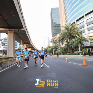 Race photo from ISOPLUS RUN 2026 - JAKARTA