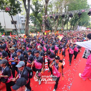 Race photo from SMARTFREN RUN 2026