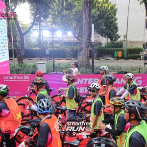 Race photo from SMARTFREN RUN 2026