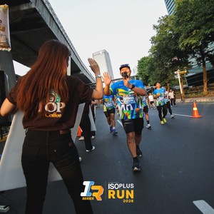 Race photo from ISOPLUS RUN 2026 - JAKARTA