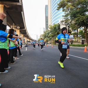 Race photo from ISOPLUS RUN 2026 - JAKARTA
