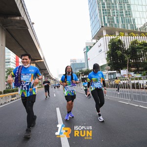 Race photo from ISOPLUS RUN 2026 - JAKARTA