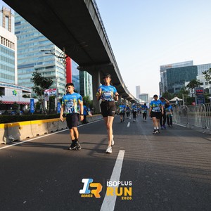 Race photo from ISOPLUS RUN 2026 - JAKARTA
