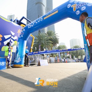 Race photo from ISOPLUS RUN 2026 - JAKARTA