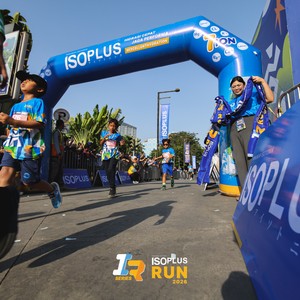 Race photo from ISOPLUS RUN 2026 - JAKARTA