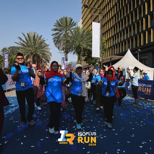 Race photo from ISOPLUS RUN 2026 - JAKARTA
