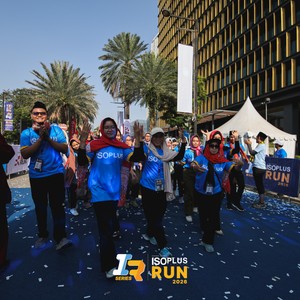 Race photo from ISOPLUS RUN 2026 - JAKARTA