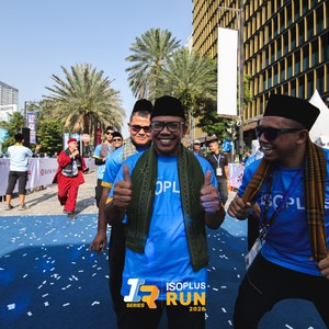 Race photo from ISOPLUS RUN 2026 - JAKARTA