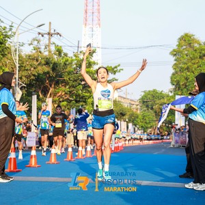 Race photo from SURABAYA ISOPLUS MARATHON 2026