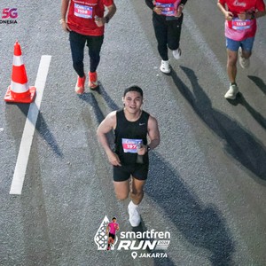 Race photo from SMARTFREN RUN 2026
