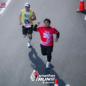 Race photo from SMARTFREN RUN 2026