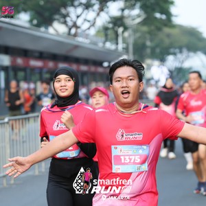 Race photo from SMARTFREN RUN 2026