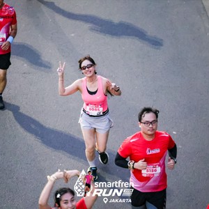 Race photo from SMARTFREN RUN 2026