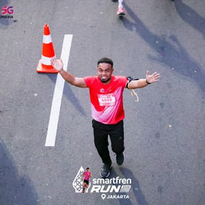Race photo from SMARTFREN RUN 2026