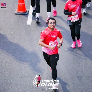 Race photo from SMARTFREN RUN 2026