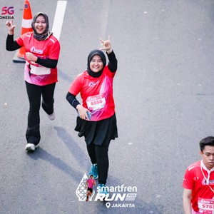 Race photo from SMARTFREN RUN 2026