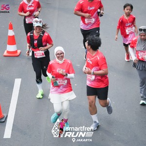 Race photo from SMARTFREN RUN 2026