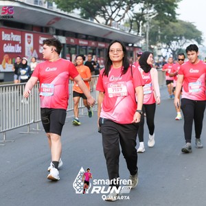 Race photo from SMARTFREN RUN 2026