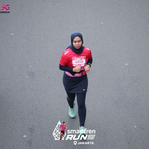 Race photo from SMARTFREN RUN 2026