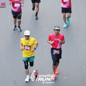 Race photo from SMARTFREN RUN 2026