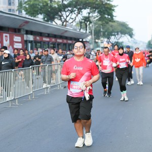 Race photo from SMARTFREN RUN 2026