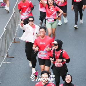 Race photo from SMARTFREN RUN 2026