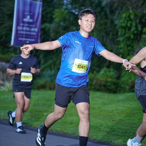 Race photo from BOGORUN 2026