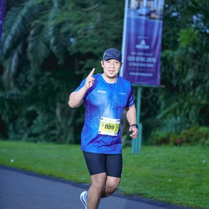Race photo from BOGORUN 2026
