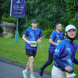 Race photo from BOGORUN 2026
