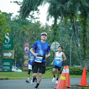 Race photo from BOGORUN 2026