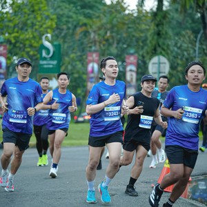 Race photo from BOGORUN 2026