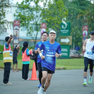 Race photo from BOGORUN 2026