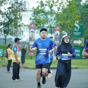 Race photo from BOGORUN 2026