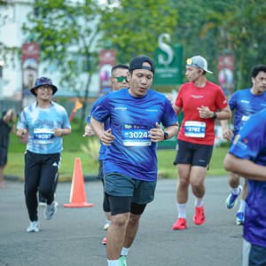 Race photo from BOGORUN 2026