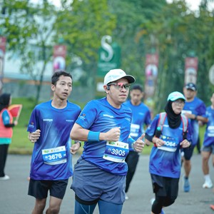 Race photo from BOGORUN 2026