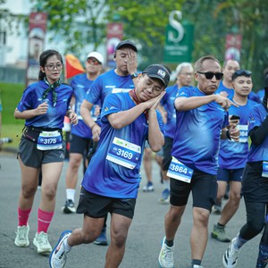 Race photo from BOGORUN 2026