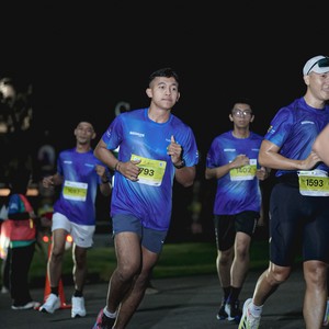 Race photo from BOGORUN 2026
